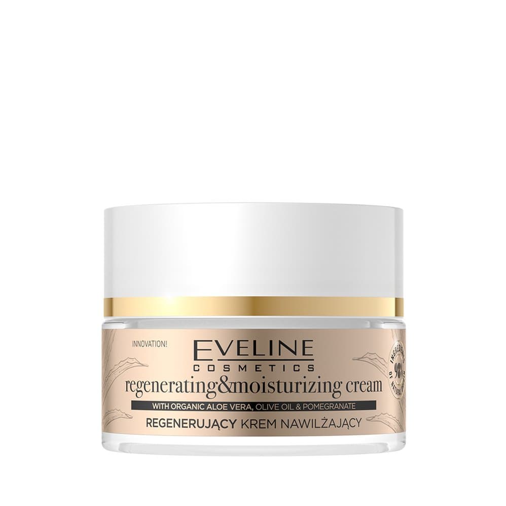 Organic Gold Regenerating & Moisturizing Cream with Organic Aloe Vera