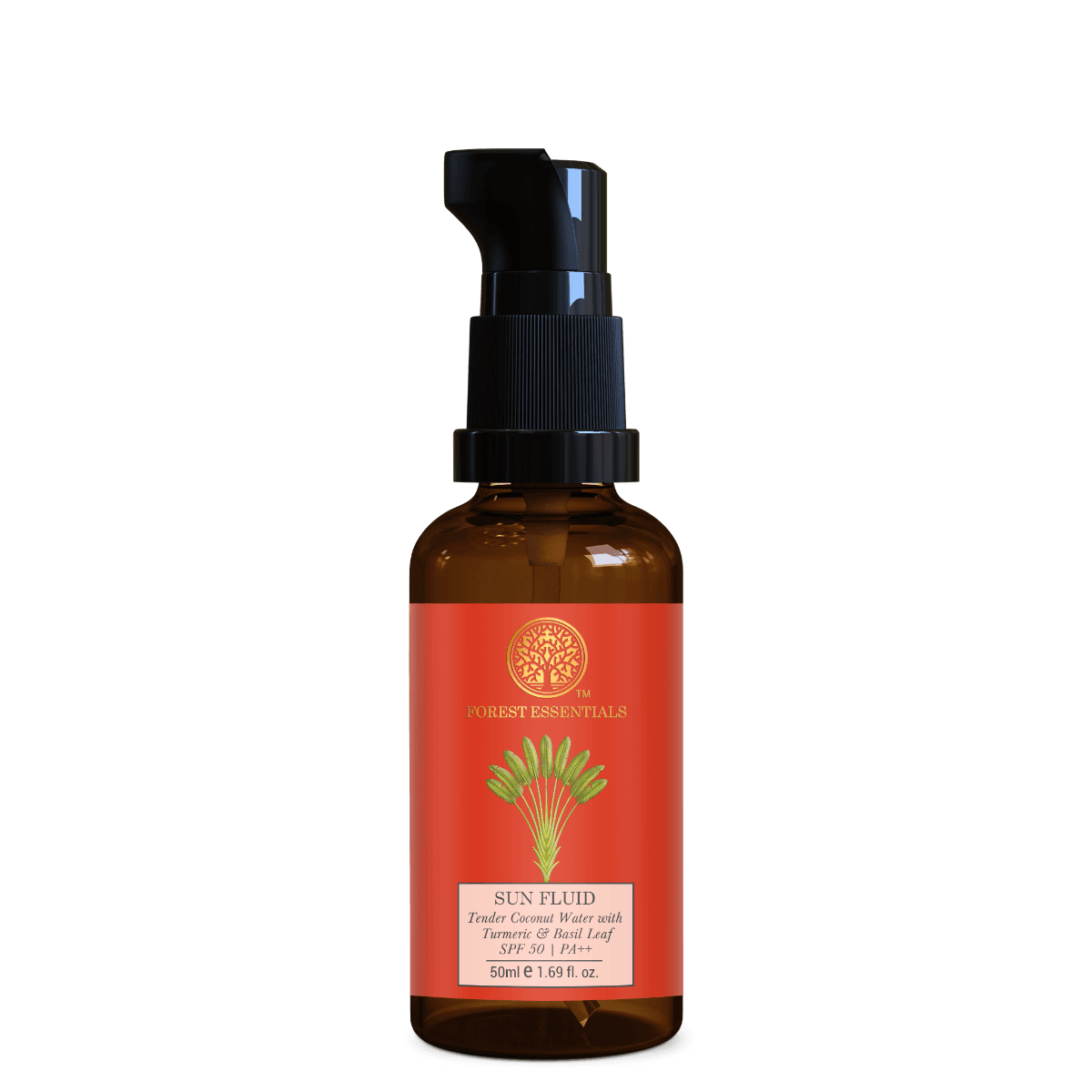 Sun Fluid Tender Coconut Water with Turmeric & Basil Leaf SPF 50 PA++