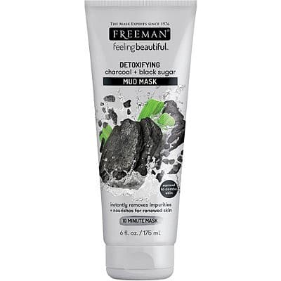 Feeling Beautiful Detoxifying Charcoal + Black Sugar Mud Mask