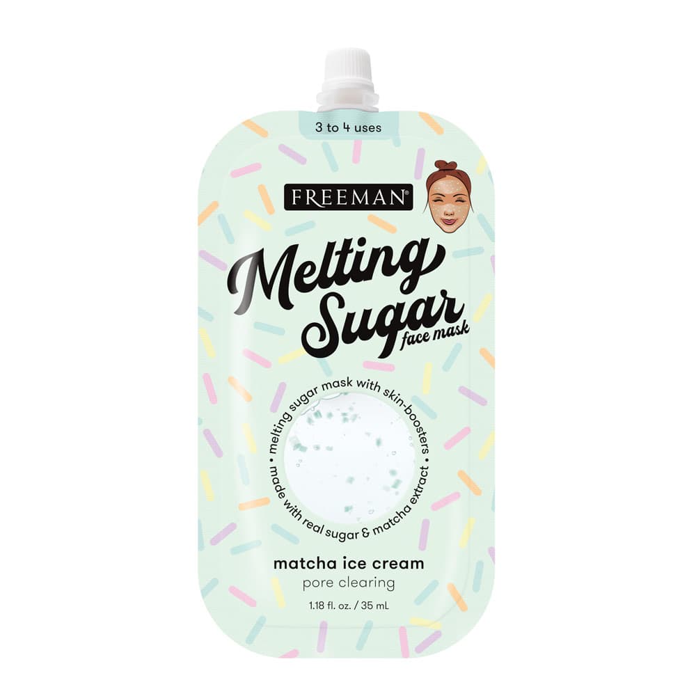 Melting Sugar Pore Clearing Matcha Ice Cream Face Mask