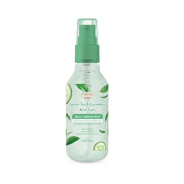 Green Tea and Cucumber Acne Care Jelly Serum Mist
