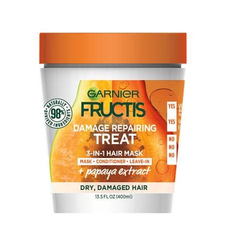 Fructis Damage Repairing Treat 3-In-1 Hair Mask + Papaya Extract