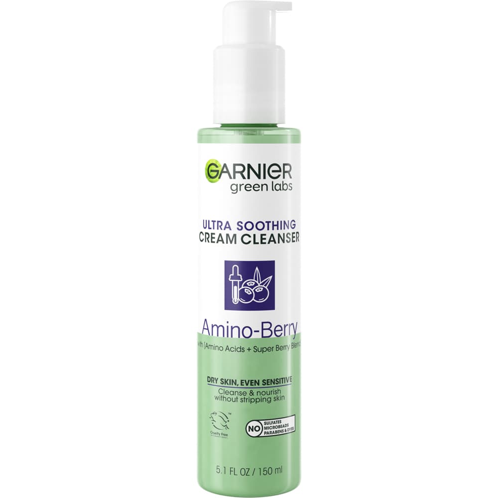 Green Labs Amino-Berry Soft Gentle Facial Cream Cleanser