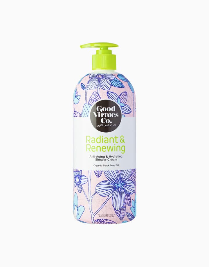 Radiant & Renewing Anti-Aging & Hydrating Shower Cream