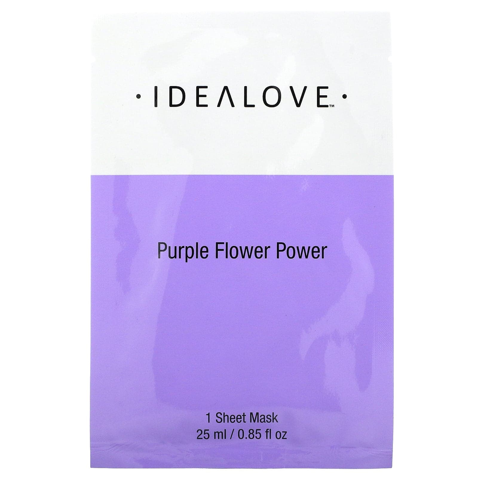 Purple Flower Power Sheet Mask