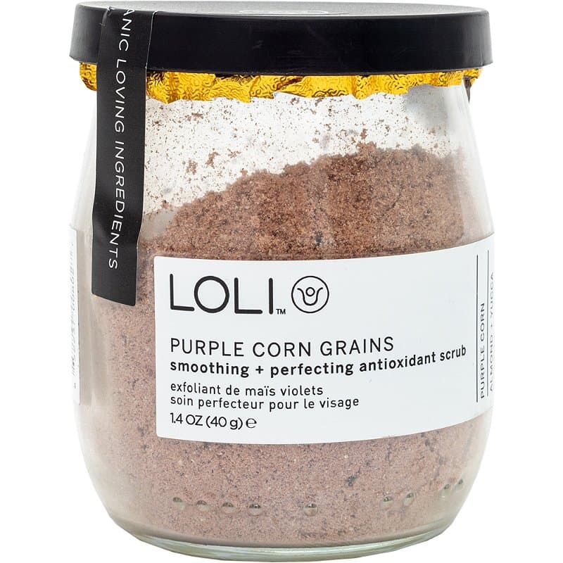Purple Corn Grains Organic Smoothing + Perfecting Scrub