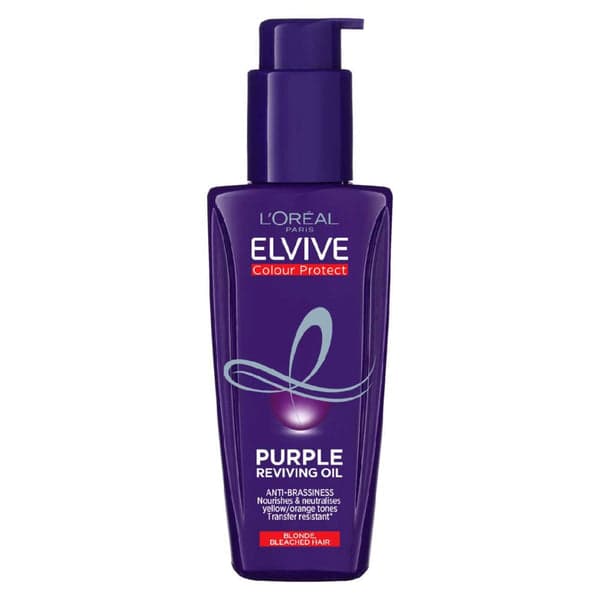 Elvive Colour Protect Purple Anti-Brassiness Reviving Hair Oil
