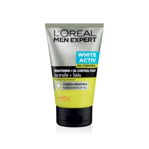 Men Expert White Activ Brightening + Oil Control Foam