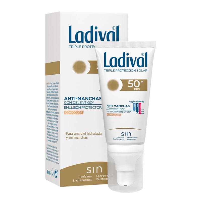 Protector Solar Facial Anti Manchas con Color