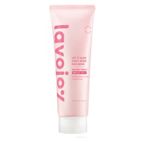Let It Glow Daily Shine Body Serum Instant Tone Up SPF20 PA++