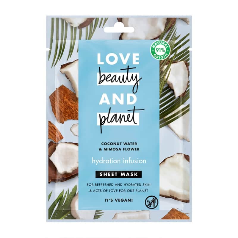 Coconut Water & Mimosa Flower Sheet Mask (Hydration Infusion)