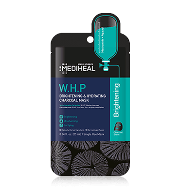 MEDIHEAL W.H.P Brightening & Hydrating Charcoal Sheet Mask