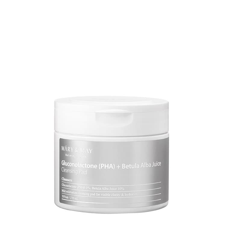 Gluconolactone (PHA) + Betula Alba Juice Cleansing Pad