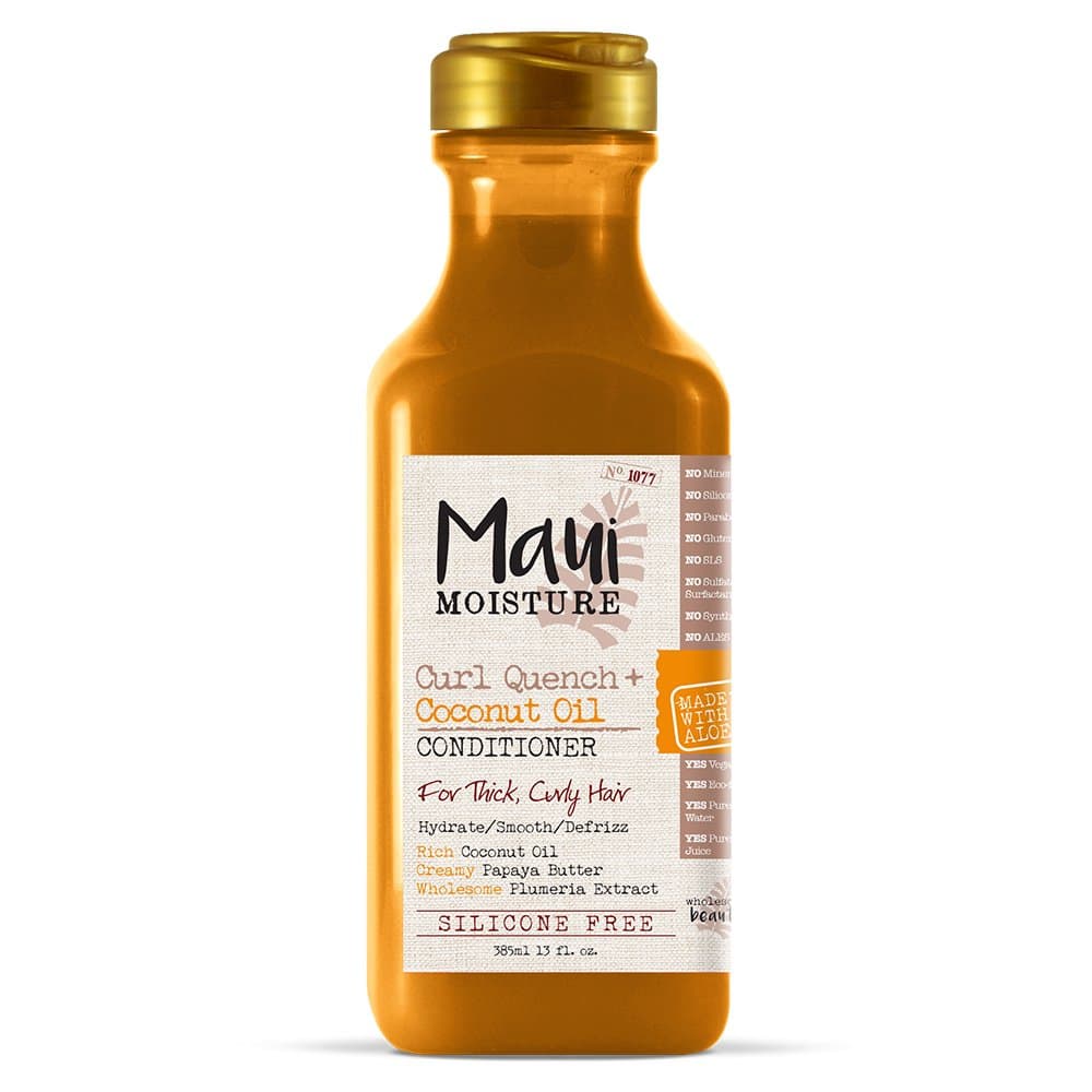 Curl Quench + Coconut oil Curl-Defining Anti-Frizz Detangling Conditioner