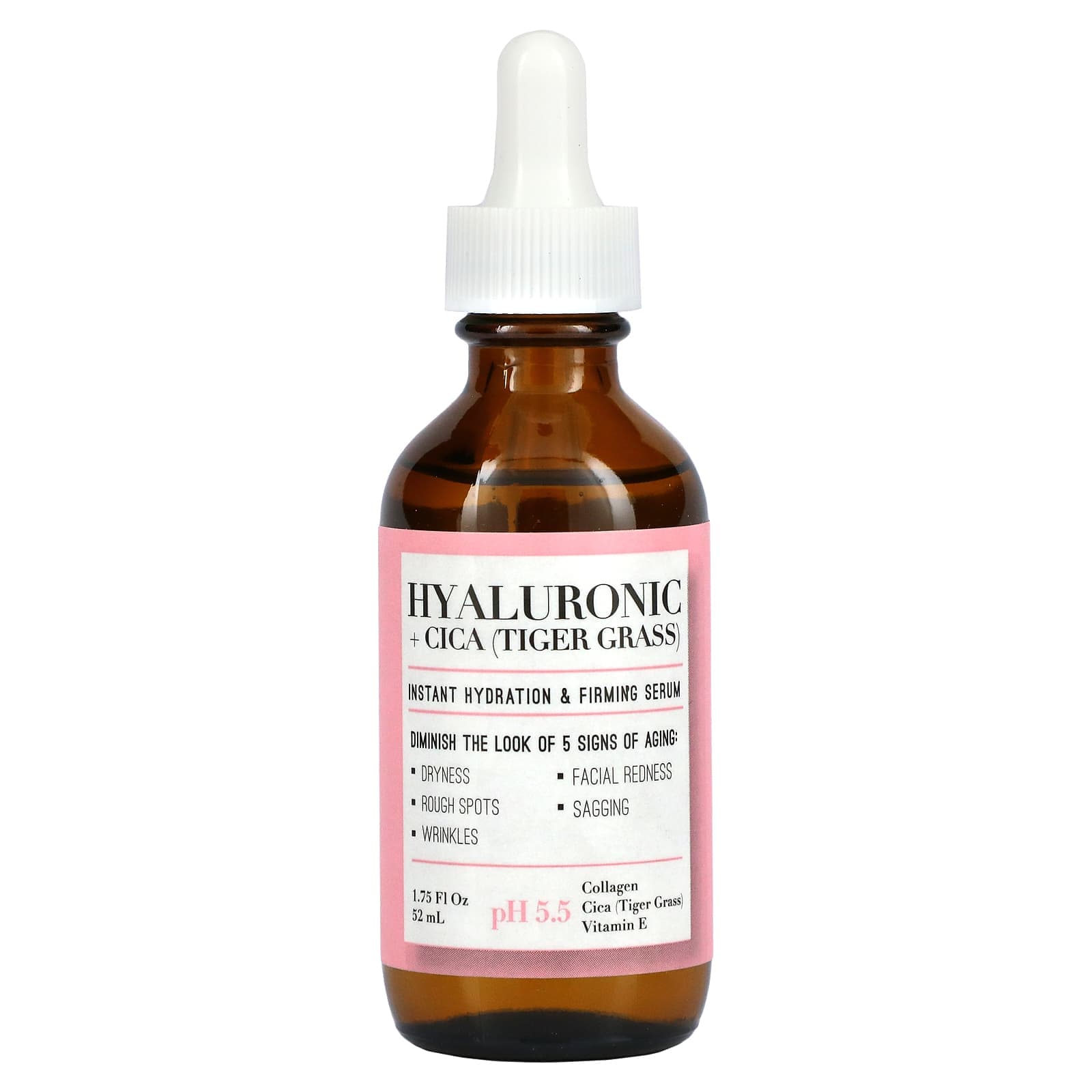 Hyaluronic + Cica (Tiger Grass) Instant Hydration & Firming Serum