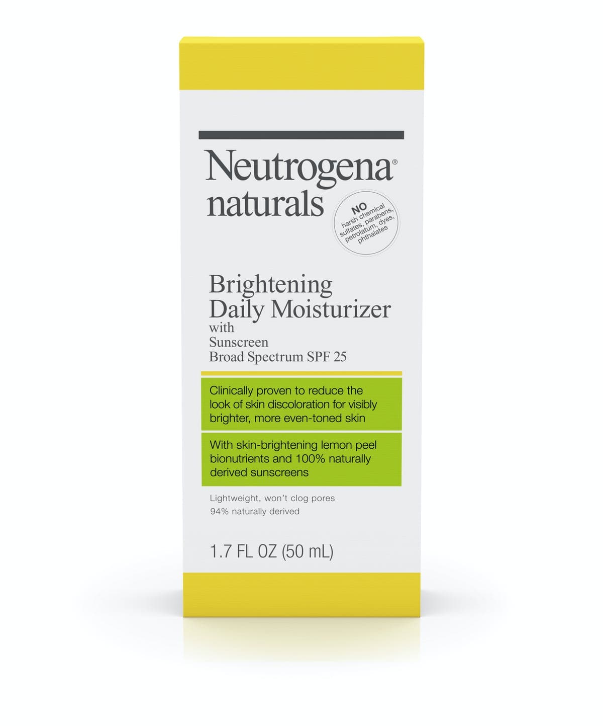 Naturals Brightening Daily Moisturizer with Sunscreen Broad Spectrum SPF 25