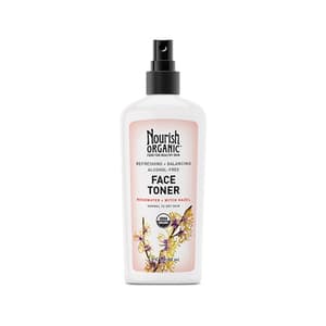 Refreshing & Balancing Face Toner, Rosewater + Witch Hazel