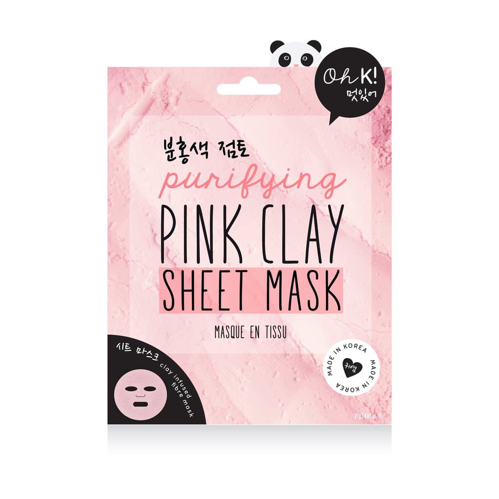 Pink Clay Sheet Mask