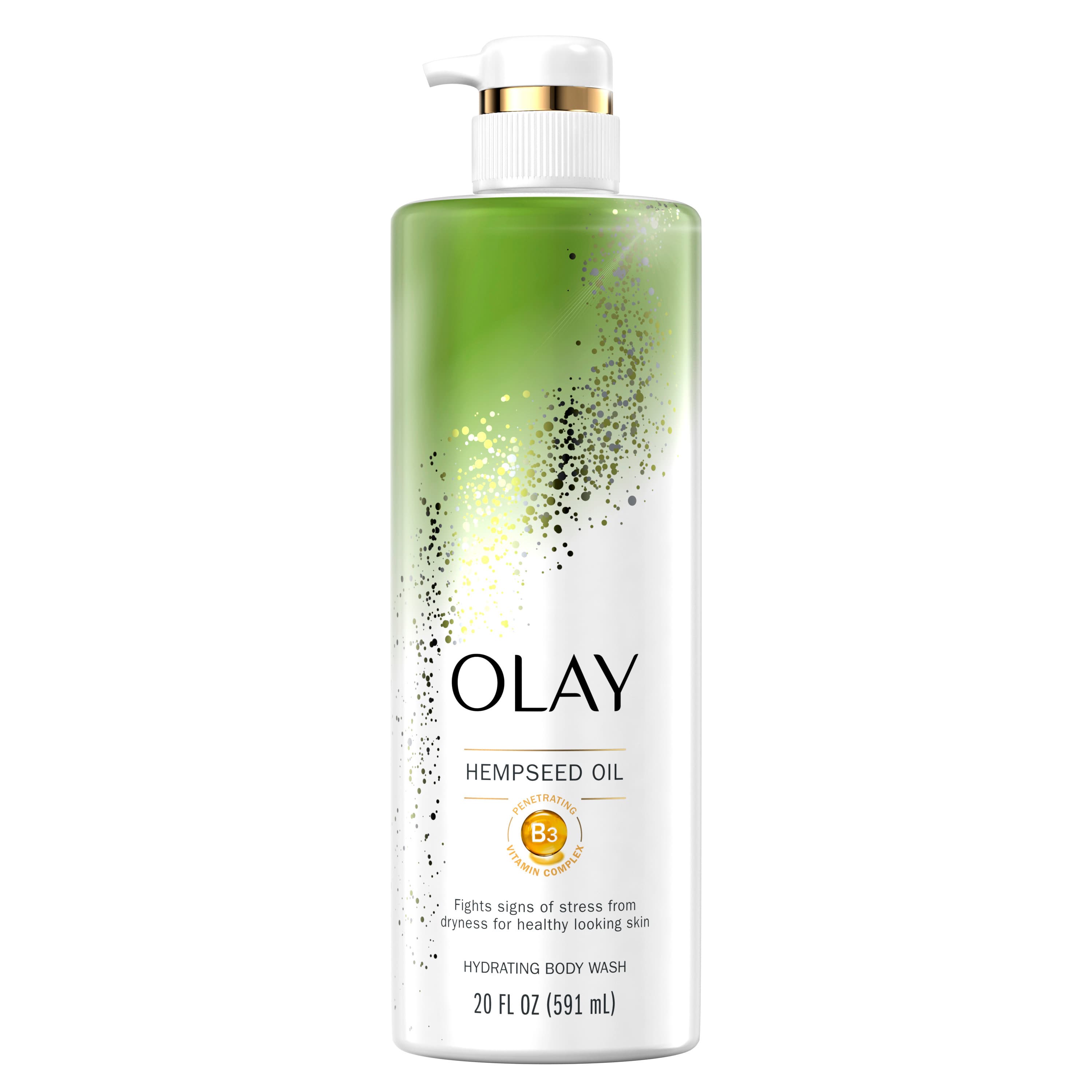 Hydrating Body Wash with Hempseed Oil and Vitamin B3 Complex