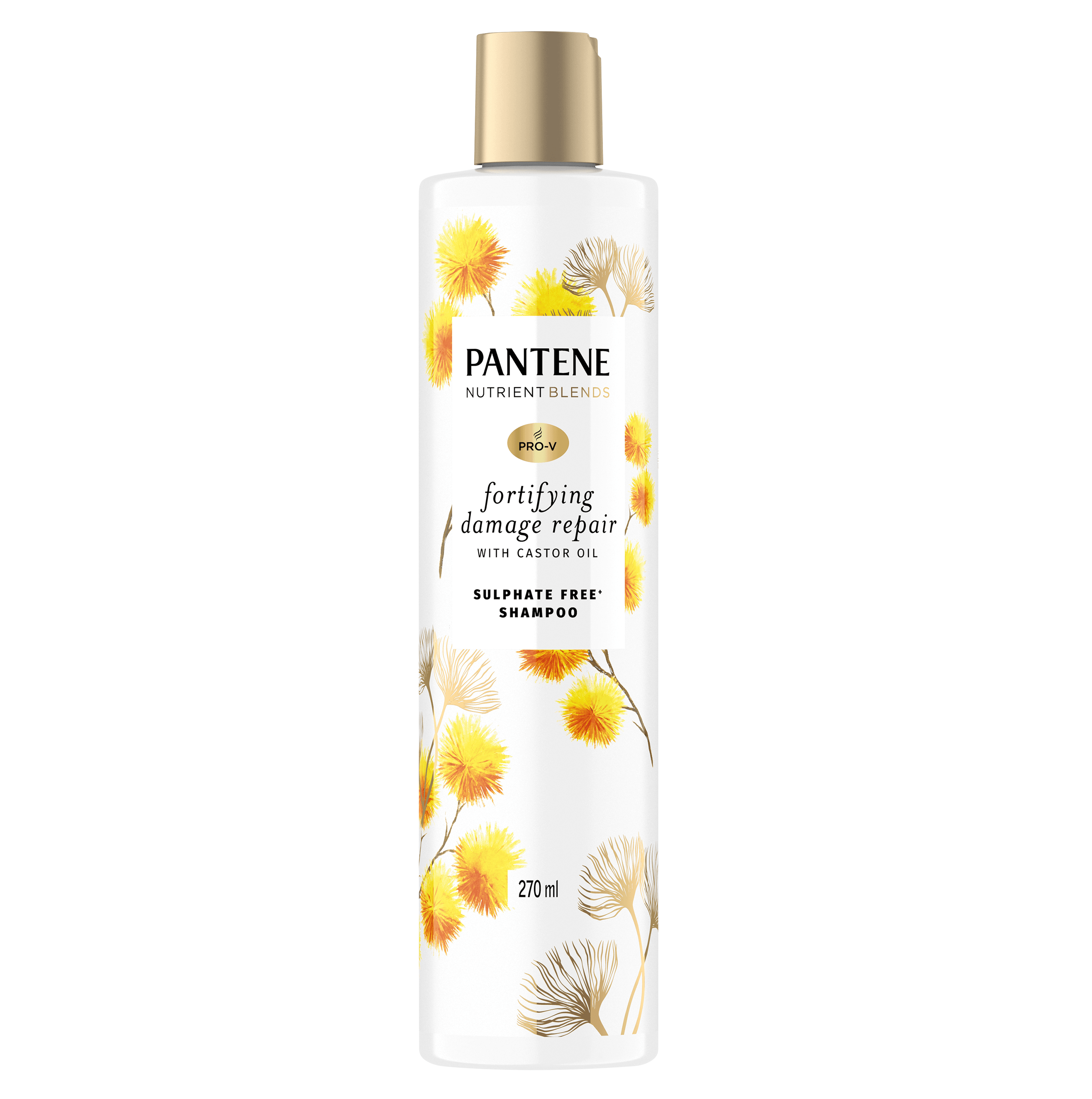 Nutrient Blends Pro V Fortifying Damage Repair Shampoo with Castor Oil