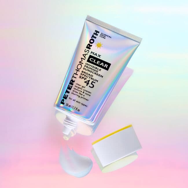 Max Clear Invisible Priming Sunscreen Broad Spectrum SPF 45