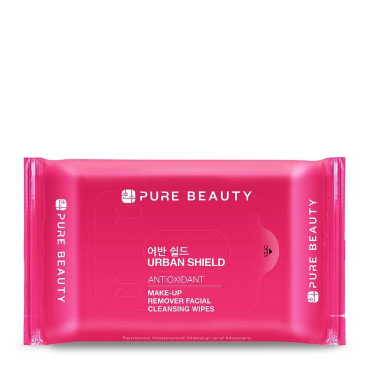 Urban Shield Antioxidant Facial Makeup Removing Wipes