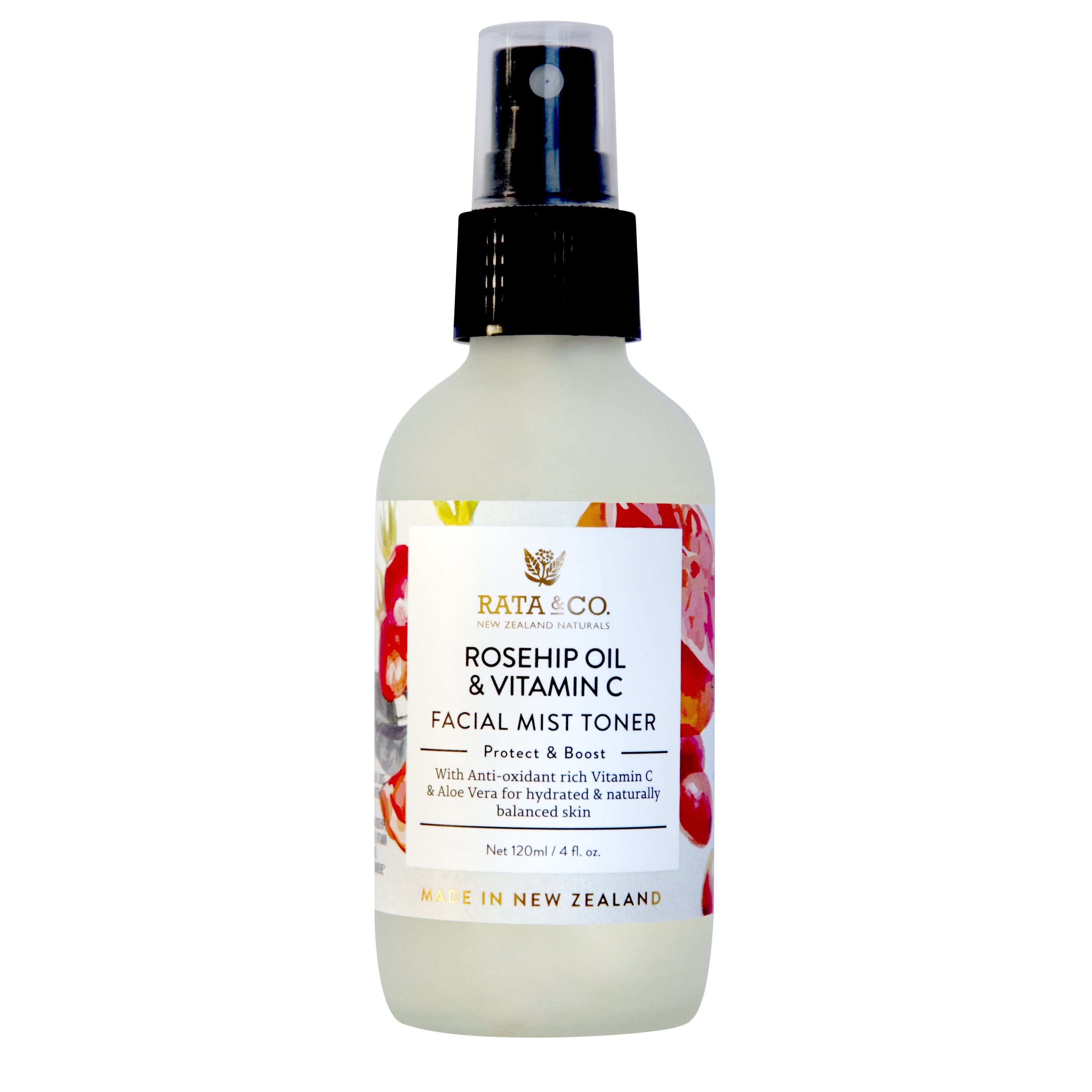 Rosehip Oil & Vitamin C Facial Mist Toner