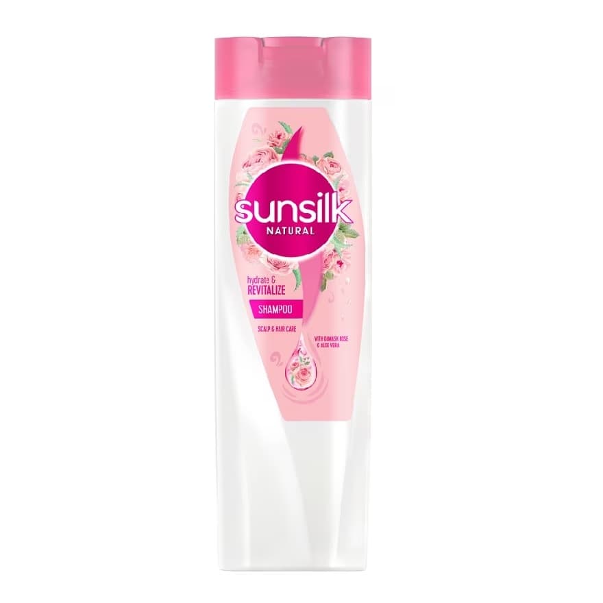 Natural Hydrate & Revitalize Shampoo - Damask Rose & Aloe Vera