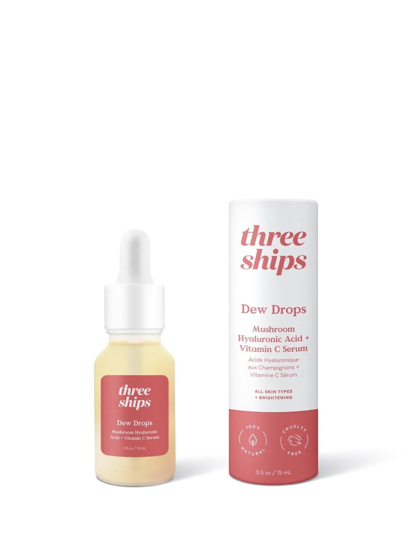 Dew Drops Mushroom Hyaluronic Acid + Vitamin C Serum