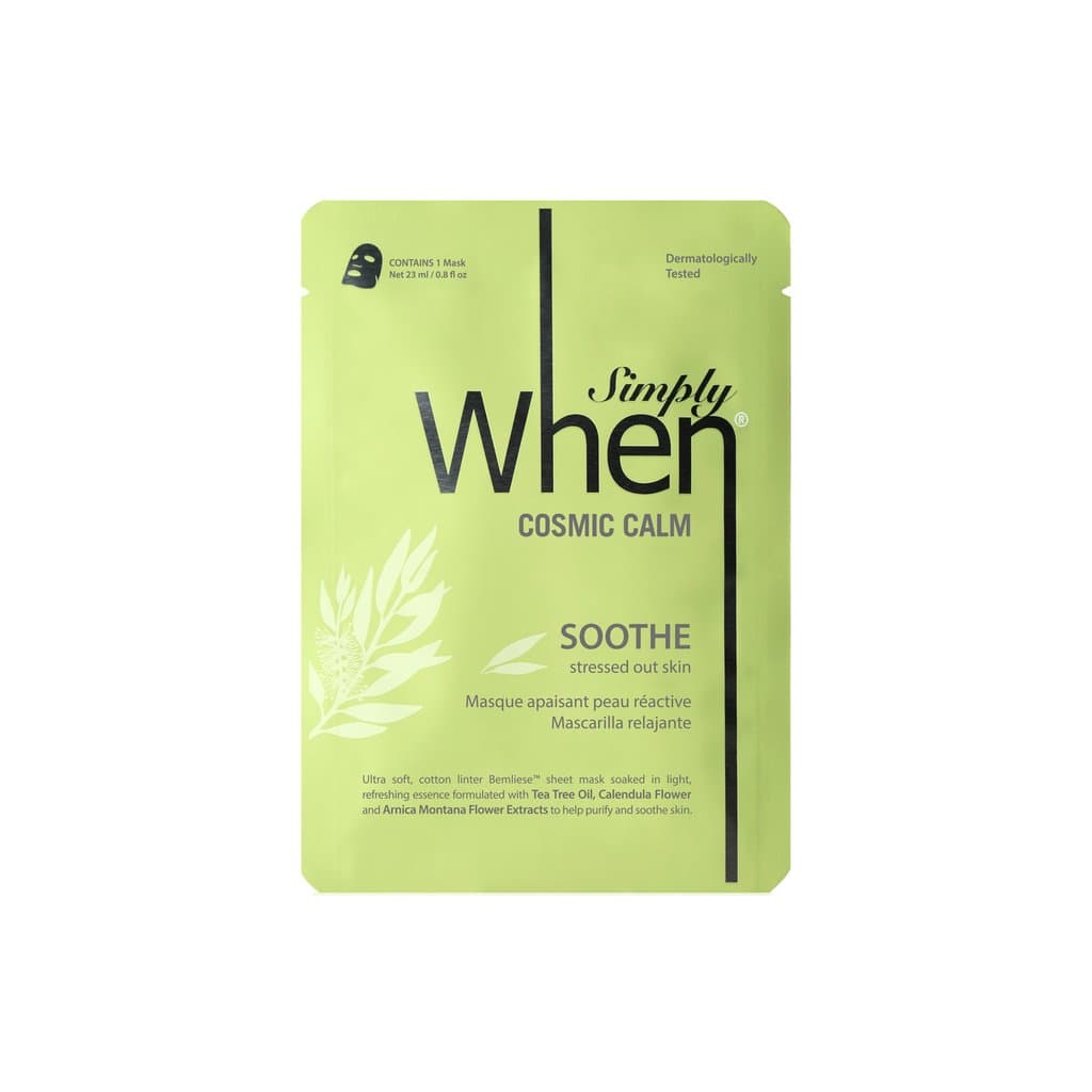 Cosmic Calm Soothe Ultra-Soft Cotton Linter Bemliese Sheet Mask