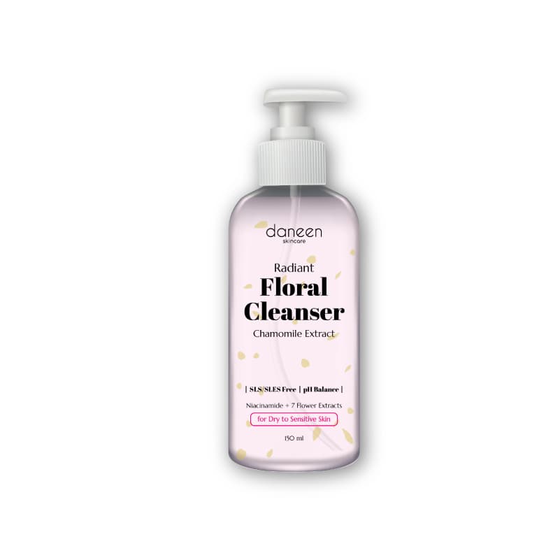 Radiant Floral Cleanser with Chamomile Extract