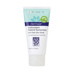 Antioxidant Natural Sunscreen SPF 30 Oil-Free Face Lotion