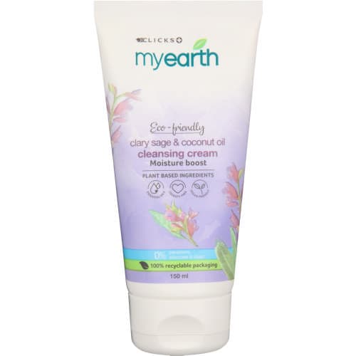 Clary Sage & Coconut Oil Moisture Boost Cleansing Face Wash