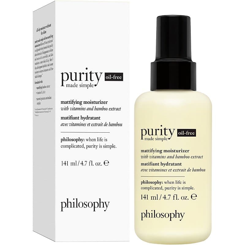 Purity Made Simple Oil Free Mattifying Moisturizer