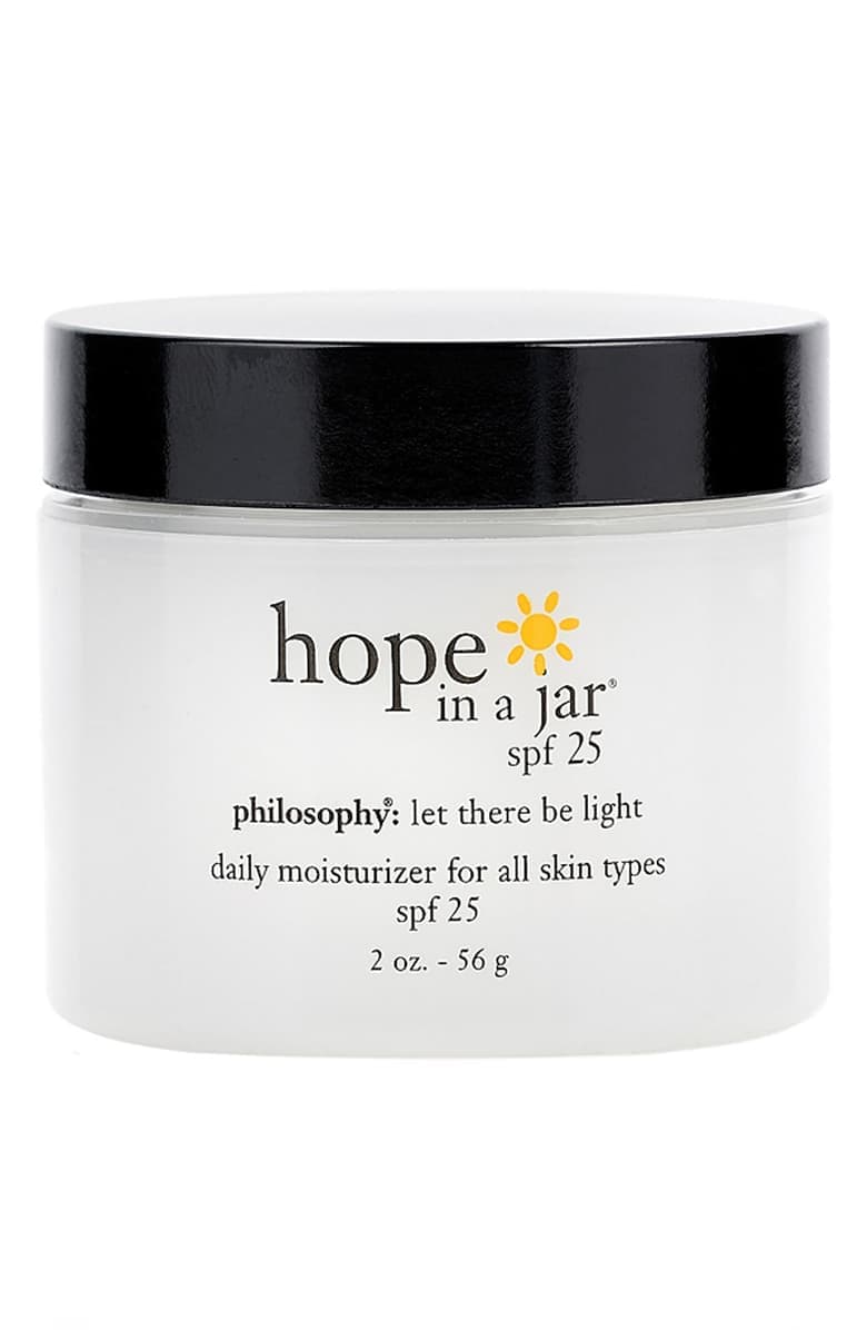 hope in a jar SPF 25 daily moisturizer for all skin types