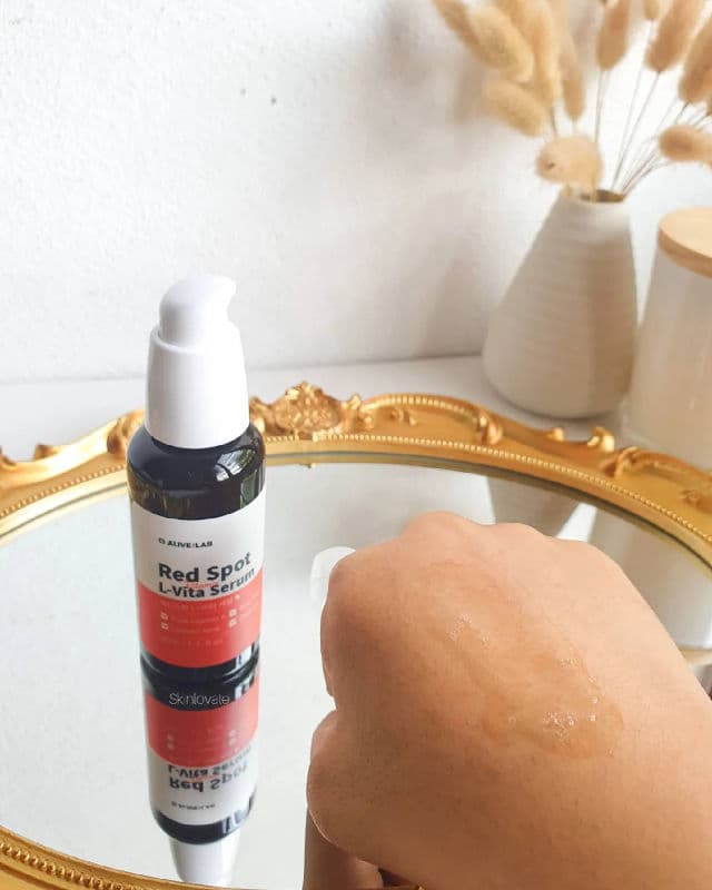 ALIVE:LAB Red Spot L-Vita Serum review photo by skinlovate