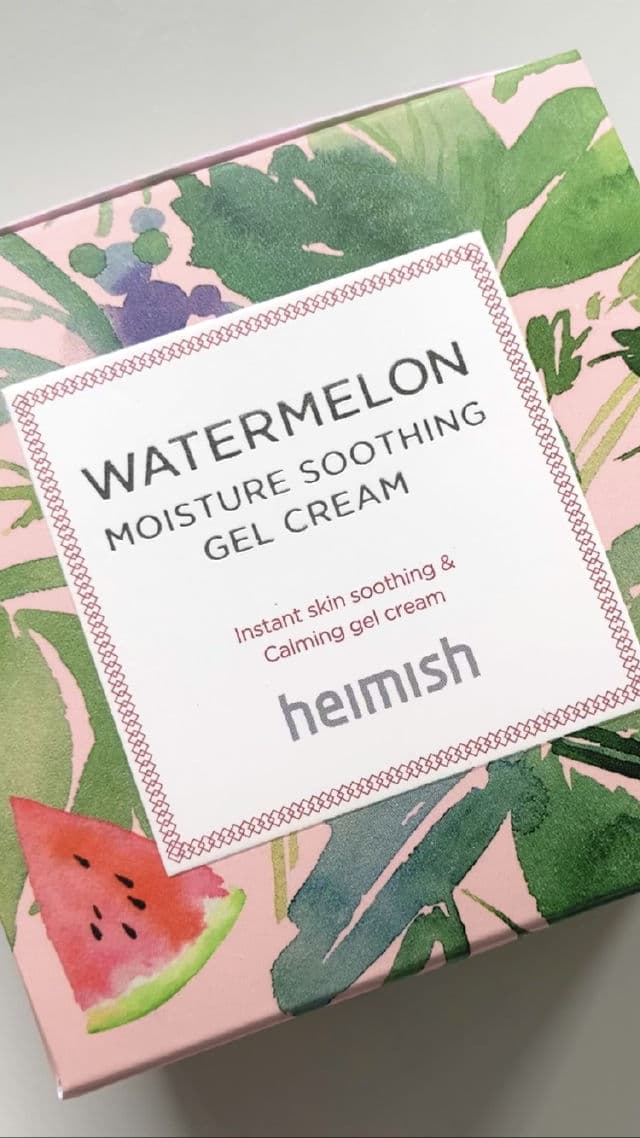Heimish Watermelon Moisture Soothing Gel Cream review photo by smellysharpie