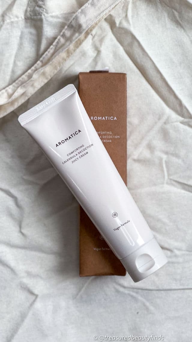 Aromatica Comforting Calendula Decoction Juicy Cream review photo by treasuredbeautyfinds