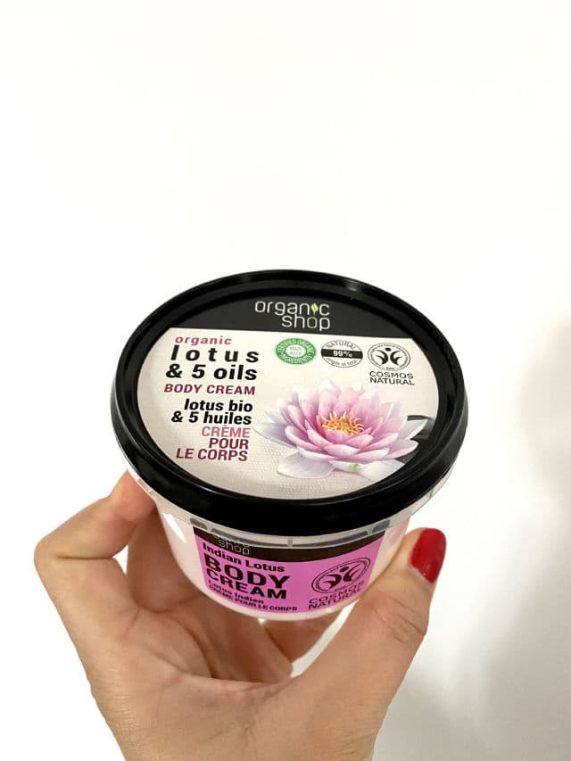 Organic Shop Indian Lotus Body Cream review photo by maddadinna