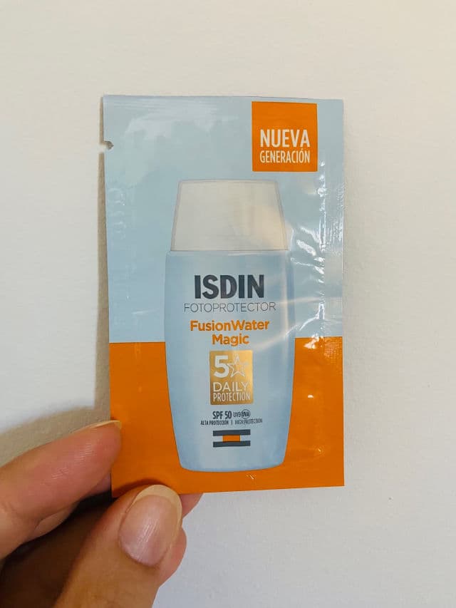 ISDIN Fusion Water Magic SPF 50 review photo by CollectionSensations
