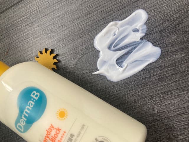 Derma B Everyday Sun Block SPF50+ PA++++ review photo by Skincareandfood