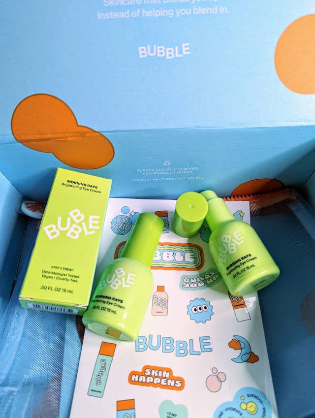 Bubble Morning Rays Brightening Eye Cream review photo by remedyforbeauty