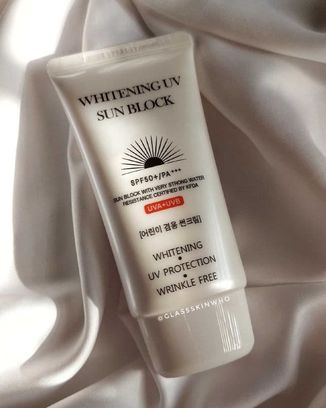 Jigott Whitening UV Sun Block SPF 50+ PA+++ review photo by qilss