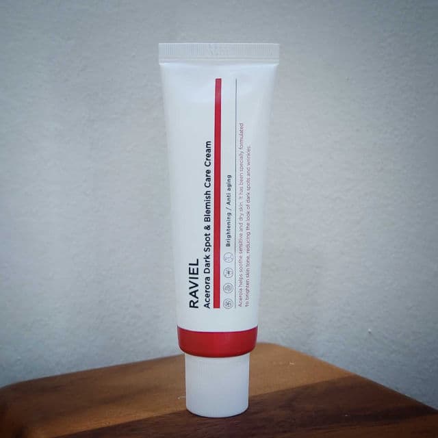 RAVIEL Acerola Dark Spot & Blemish Care Cream review photo by danielwonderland