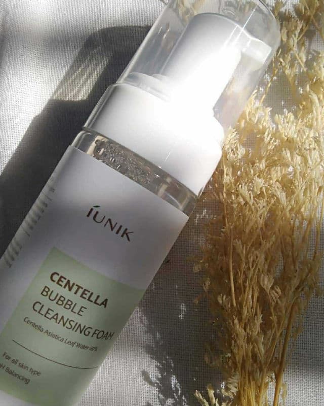 Iunik Centella Bubble Cleansing Foam review photo by yeppujicare