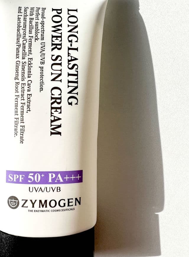 ZYMOGEN Long Lasting Power Sun Cream review photo by ToniAhlstrom