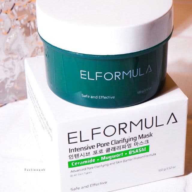 ELFormula Intensive Pore Clarifying Mask review photo by Destinawah