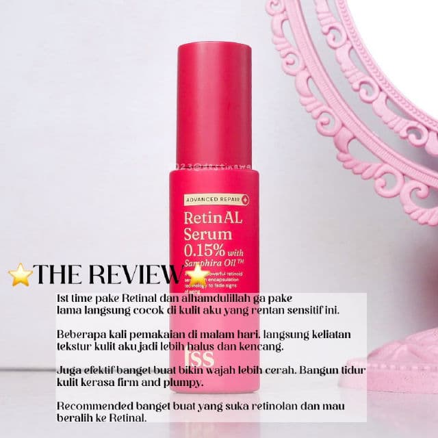 For Skin's Sake RetinAL Serum 0.15% with Samphira Oil review photo by Destinawah