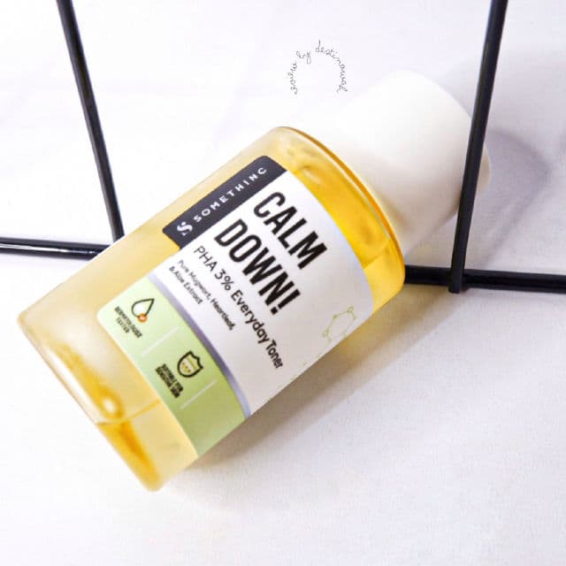 Somethinc Calm Down! PHA 3% Everyday Toner review photo by Destinawah
