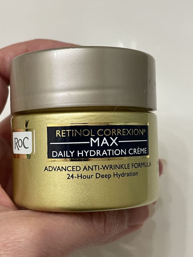 RoC Retinol Correxion Max Daily Hydration Crème Fragrance Free review photo by mmaddux25